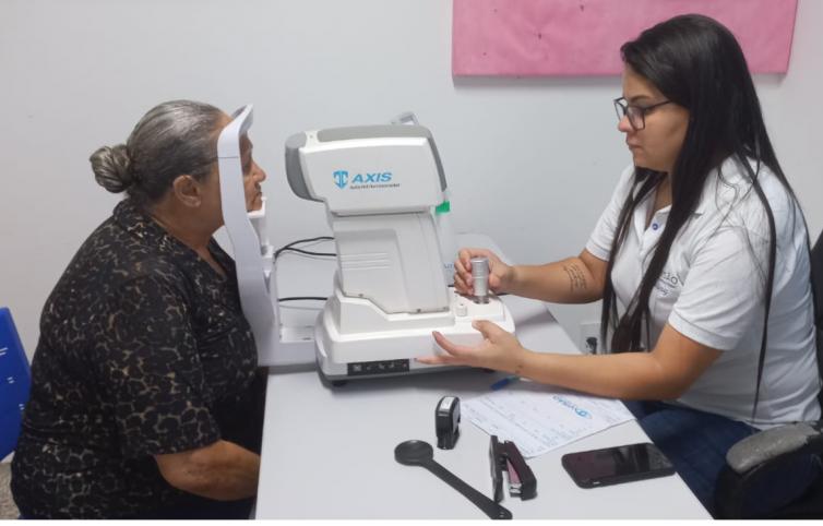 Imagens da Notícia Em parceria: Prefeitura realiza exames de vista e avaliações oftalmológicas