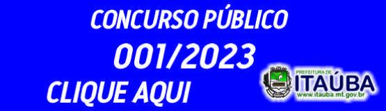 CONCURSO PUBLICO 001/2023